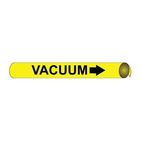 Pipemarker Strap-On,Vacuum B/Y,Fits Ov